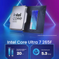 Intel Core Ultra 7 265F processor specifications graphic
