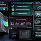 ASUS ROG STRIX X870-F motherboard feature graphic with WiFi 7 and PCIe 5.0 details