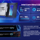 Intel Core Ultra 5 225F processor specifications graphic