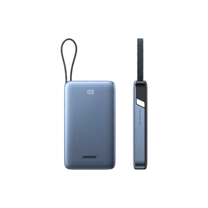 UGREEN 20000mAh Power Bank 30W, with MFi Lightning Cable Portable Charger