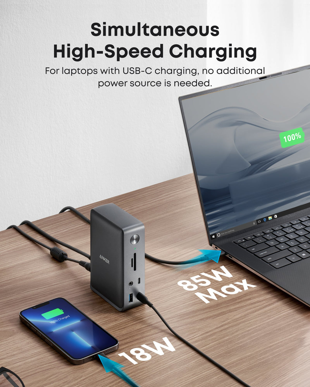 Anker 575 A8392 13-in-1 USB-C Docking Station product view 4