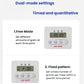 Display of Cat Mate’s dual feeding modes: Free Mode allows custom portion size per time point; Fixed Pattern sets consistent grams per meal within a schedule.