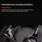 Close-up of the A40 TR’s unidirectional boom microphone, illustrating its detachable design and noise-canceling capabilities for tournament-grade voice chat.