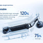 An illustration of the robust and reliable SPHF590 high-strength steel frame of the Segway E2 Plus, highlighting its improved tensile and yield strength for rider safety.