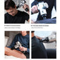 Collage showing Hypervolt use for muscle soreness relief, blood circulation, metabolism boost and deep fascia release.