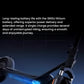 An illustration of the Segway F2 scooter's high-capacity 18650 lithium battery, highlighting its 30km full-speed true battery life for an uninterrupted journey.