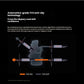A diagram explaining the automotive-grade TCS (Traction Control System) on the Segway F2 Pro, which ensures stability and rider confidence on slippery or gravel roads.