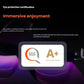 SGS A+ eye protection certification for VITURE Pro XR glasses – blocks 99.9% of ambient light with one click, reducing visual fatigue for immersive audio-visual entertainment