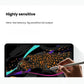 Hand using Xiaomi Inspiration Stylus 2nd Gen to draw a detailed illustration on tablet screen; showcases highly sensitive 5g pressure response and ultra-low latency for seamless creativity.