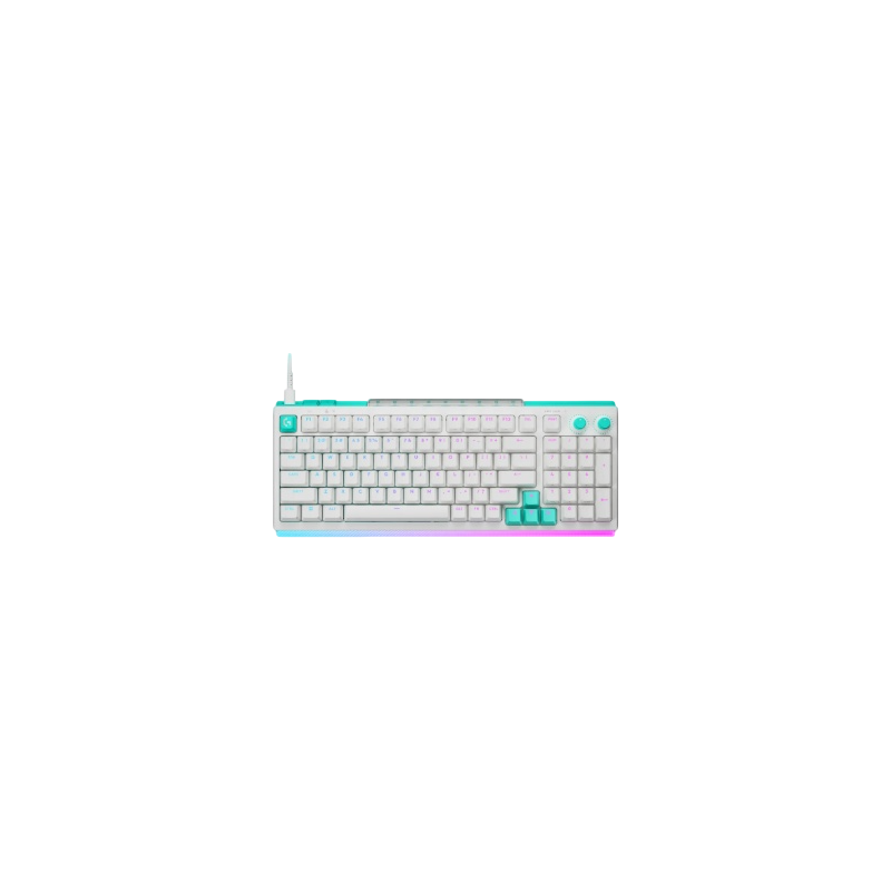 White Logitech G512 X 98 mechanical gaming keyboard