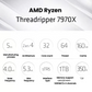 AMD Ryzen Threadripper 7970X sTR5 CPU processor product detail image