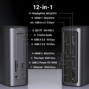 UGREEN Revodok Pro 90325 12-in-1 Docking Station product view 2